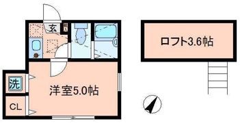 永福町ナトゥールの間取り画像