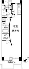 Brillia ist 三軒茶屋 アイビーテラスの間取り画像