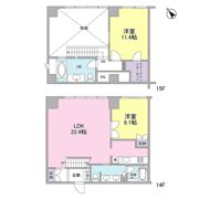 フォレストタウン参宮橋の間取り画像