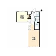 ウェルスクエアイズム大井町の間取り画像