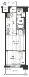 日神デュオステージ六郷土手の間取り画像