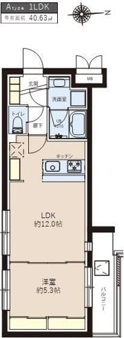 レクシード目白の間取り画像