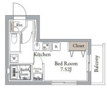 ヴィンテージCITY月島の間取り画像