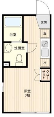 LiveFlat中野鷺宮の間取り画像