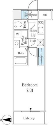 Daiwa Terrace 日本橋の間取り画像