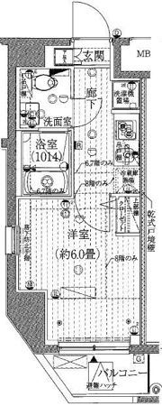 プレール・ドゥーク豊洲の間取り画像