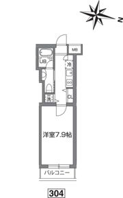 プライムアーバン烏山コートの間取り画像