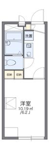 レオパレスフィットニア川口の間取り画像