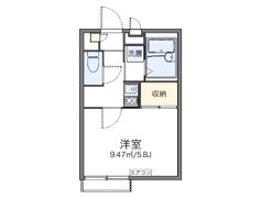 レオパレス大原Bの間取り画像