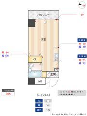 プレール麻布仙台坂の間取り画像
