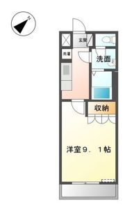 パークサイドの間取り画像