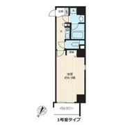 メトロフロント神田の間取り画像