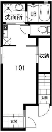 ライフ目黒の間取り画像