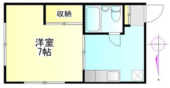 ヴィレッジ・1の間取り画像