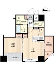 プレサンス本駒込アカデミアの間取り画像