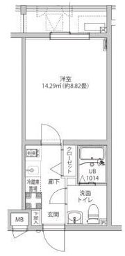 ルミード飯田橋の間取り画像