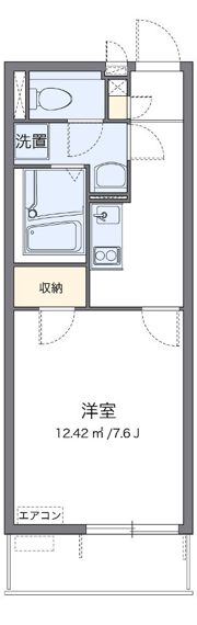 クレイノHAKODAの間取り画像