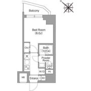 コンフォリア・リヴ横浜平沼の間取り画像