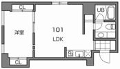 新宿7丁目マンションの間取り画像