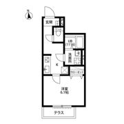 アムール烏山の間取り画像