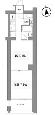 ラグゼナ東高円寺の間取り画像