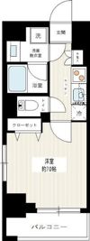 HY’s stage 浅草今戸の間取り画像