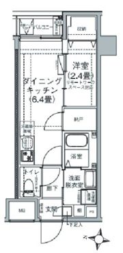 アイルプレミアム押上ノルドの間取り画像