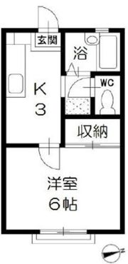 ジェイハウス大久保の間取り画像