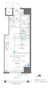 ZOOM浅草WESTの間取り画像