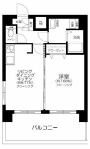 アイル方南町の間取り画像