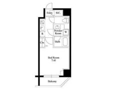 PASEO上野御徒町の間取り画像