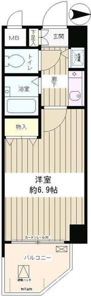 パークヒルズ落合の間取り画像