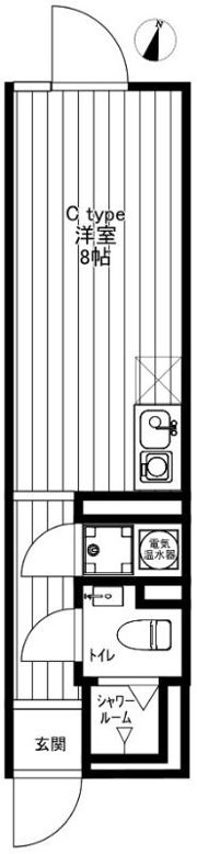 COCOFLAT阿佐ヶ谷の間取り画像