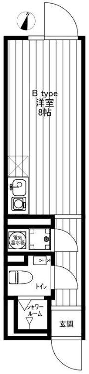 COCOFLAT阿佐ヶ谷の間取り画像