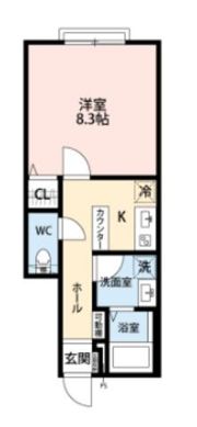 フェリシア東雪谷の間取り画像