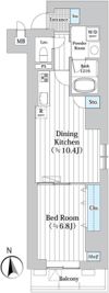 RESIDENCE ODEの間取り画像
