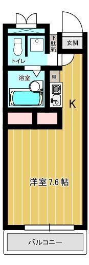 クアパーチェ西浦の間取り画像