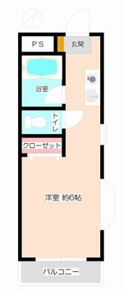 メゾンラベンダー8番館の間取り画像