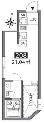 グランアセット赤堤の間取り画像