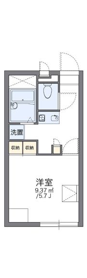 レオパレス大樹の間取り画像