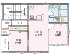 Casa FUKUYAの間取り画像