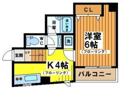 エスブリュートの間取り画像