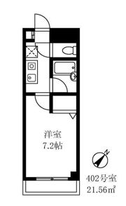 シティヴィラP＆Bの間取り画像