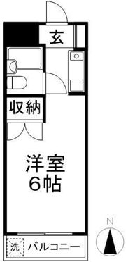 シティフラット25の間取り画像