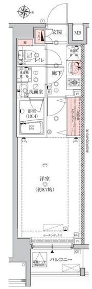 エストゥルース両国の間取り画像