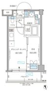 パークアクシス文京本郷の間取り画像
