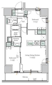 ONE ROOF RESIDENCE NISHINIPPORIの間取り画像