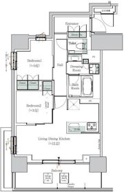 ONE ROOF RESIDENCE NISHINIPPORIの間取り画像