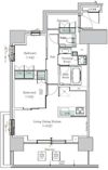 ONE ROOF RESIDENCE NISHINIPPORIの間取り画像