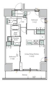 ONE ROOF RESIDENCE NISHINIPPORIの間取り画像
